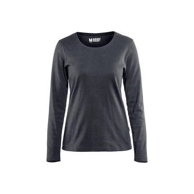 Blaklader 33011032 Long Sleeve T-Shirt Dark Grey Main #colour_dark-grey