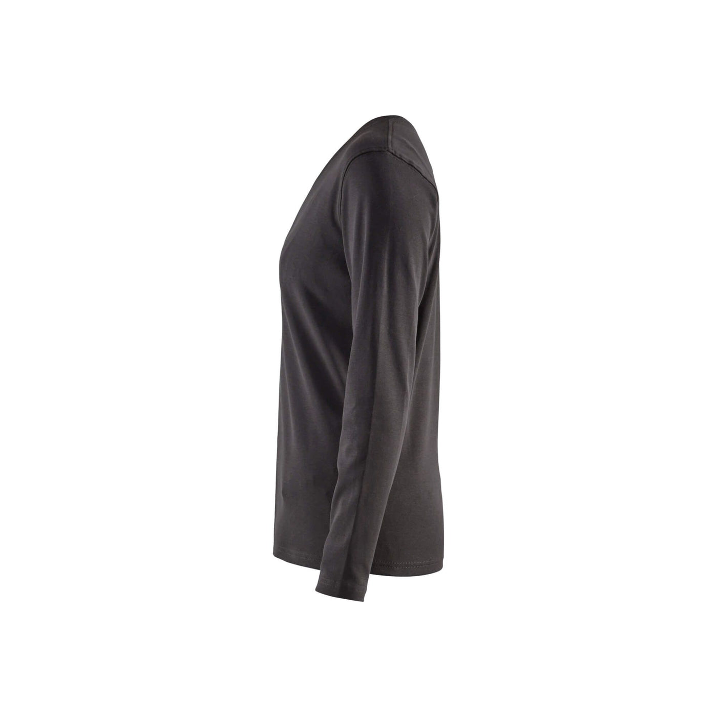 Blaklader 33011032 Long Sleeve T-Shirt Dark Grey Left #colour_dark-grey