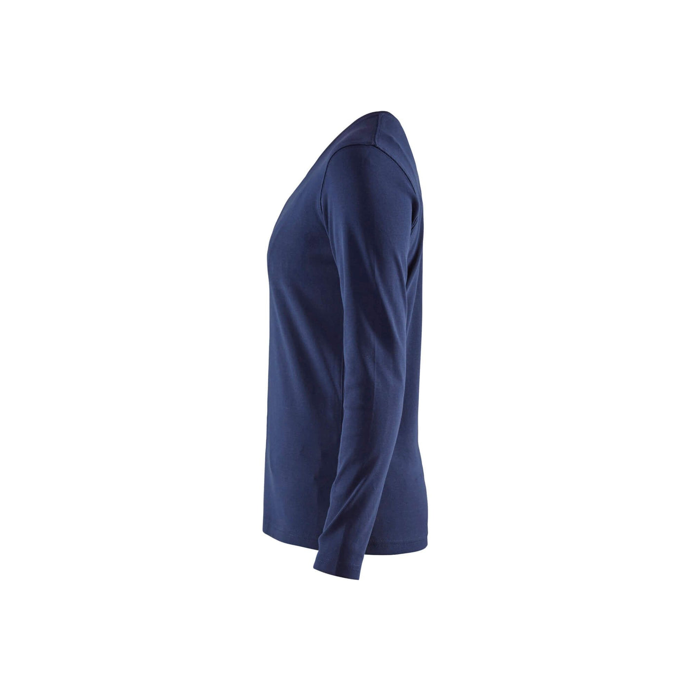 Blaklader 33011032 Long Sleeve T-Shirt Navy Blue Left #colour_navy-blue