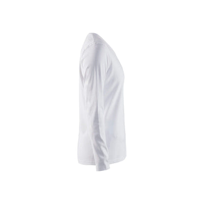 Blaklader 33011032 Long Sleeve T-Shirt White Right #colour_white