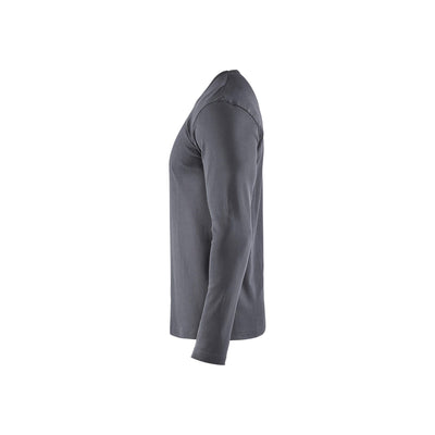 Blaklader 33141032 Long Sleeve T-Shirt Grey Left #colour_grey