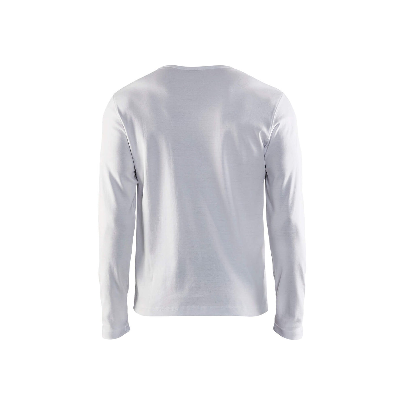 Blaklader 33141032 Long Sleeve T-Shirt White Rear #colour_white