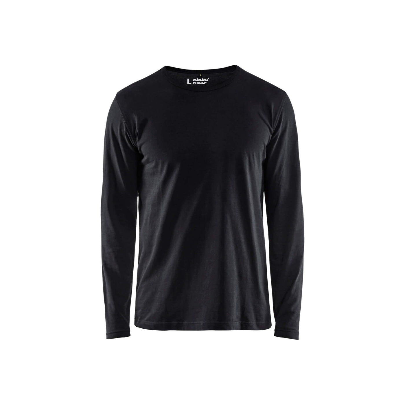 Blaklader 35001042 Long Sleeve T-Shirt Black Main #colour_black