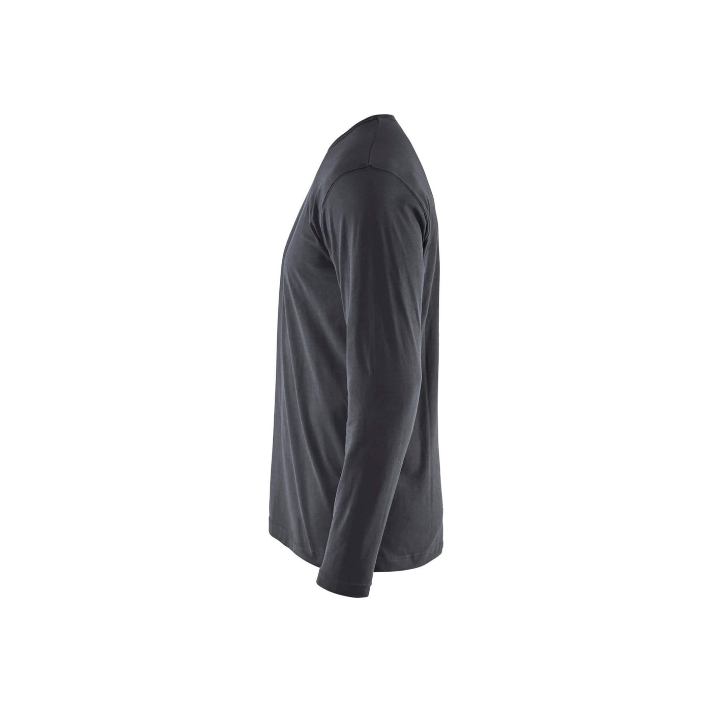 Blaklader 35001042 Long Sleeve T-Shirt Dark Grey Left #colour_dark-grey