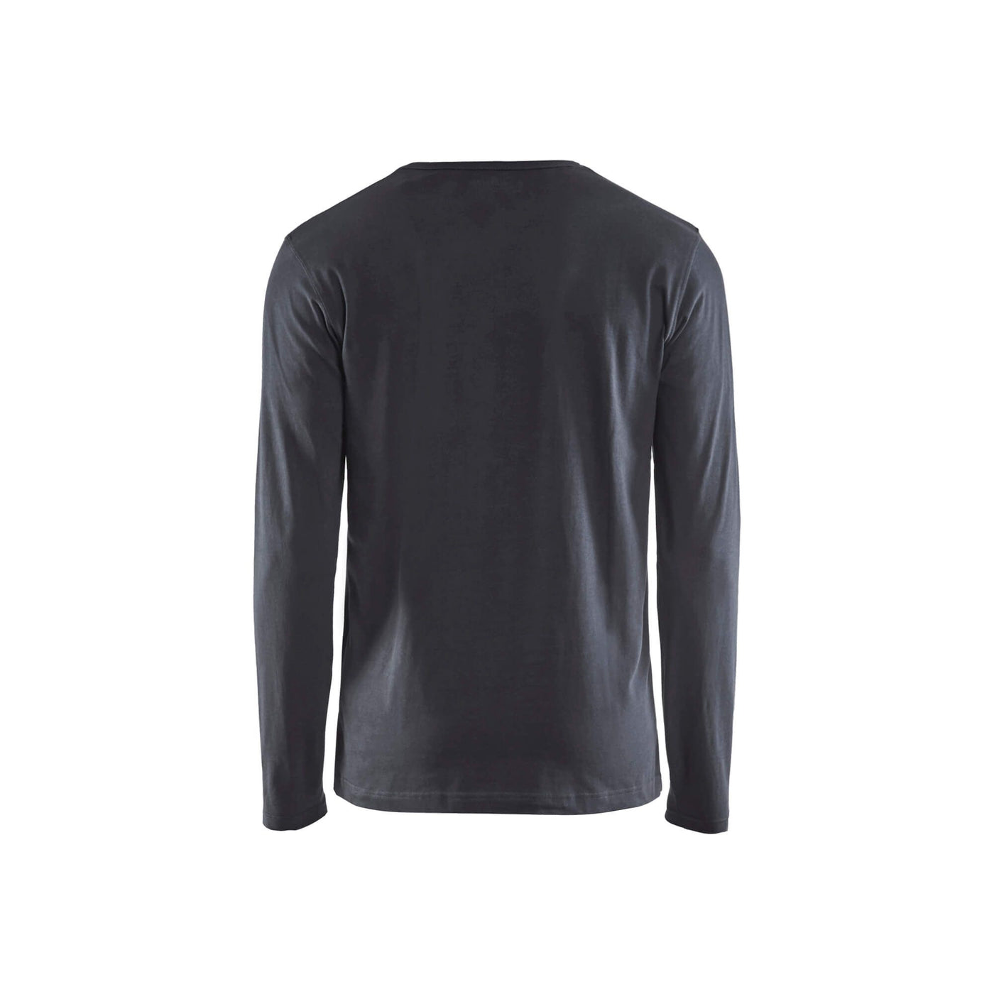 Blaklader 35001042 Long Sleeve T-Shirt Dark Grey Rear #colour_dark-grey