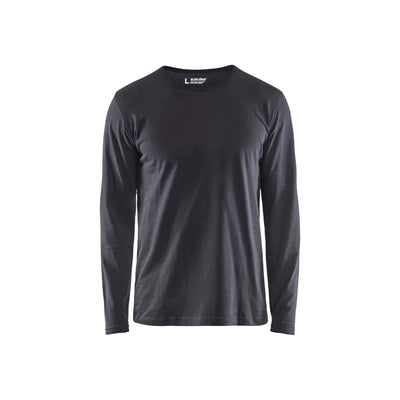 Blaklader 35001042 Long Sleeve T-Shirt Mid Grey Main #colour_mid-grey