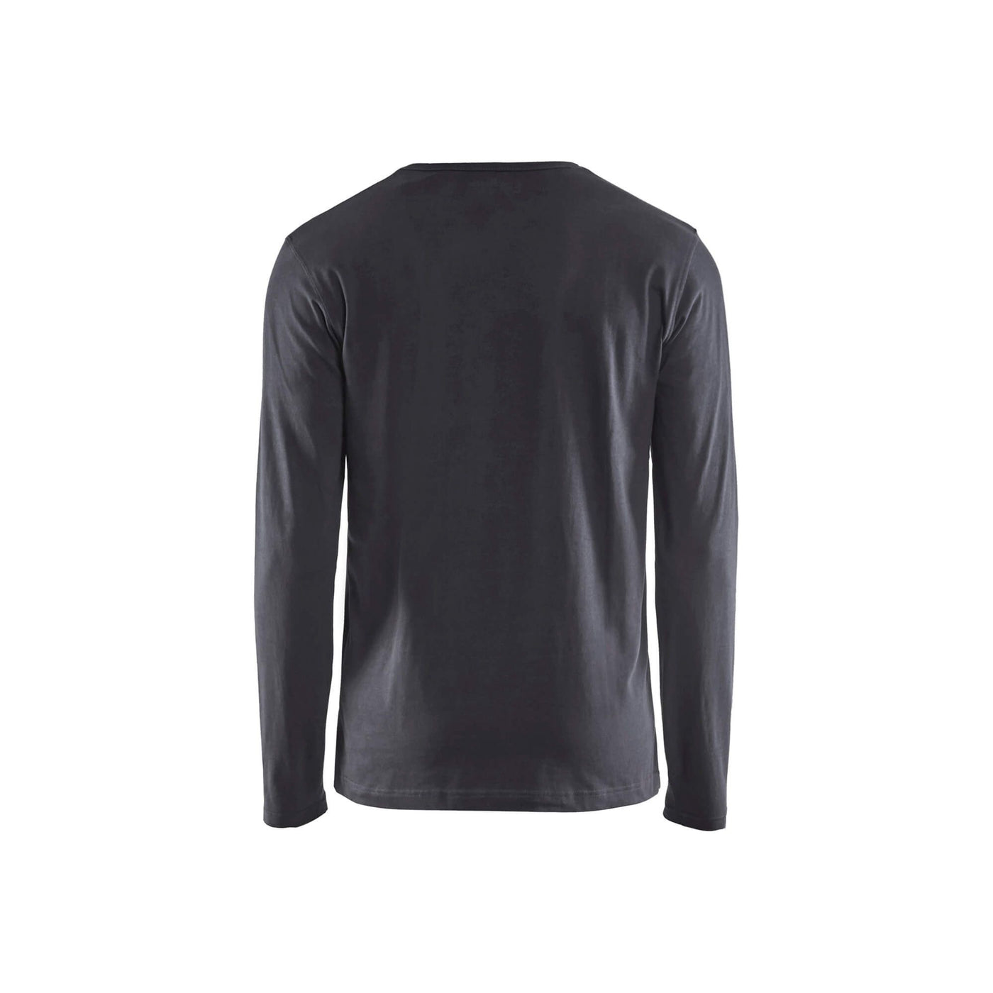 Blaklader 35001042 Long Sleeve T-Shirt Mid Grey Rear #colour_mid-grey