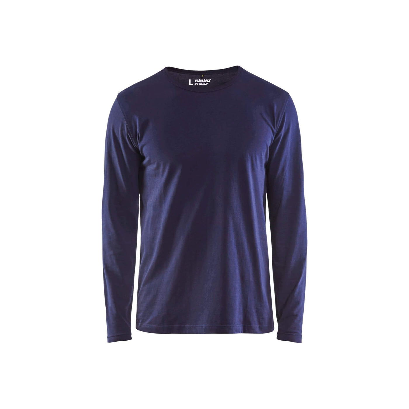 Blaklader 35001042 Long Sleeve T-Shirt Navy Blue Main #colour_navy-blue