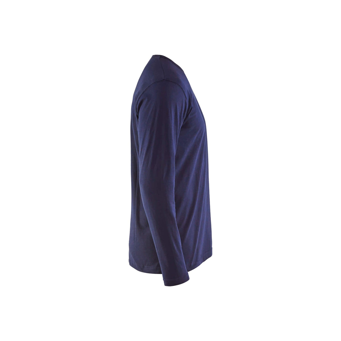 Blaklader 35001042 Long Sleeve T-Shirt Navy Blue Right #colour_navy-blue