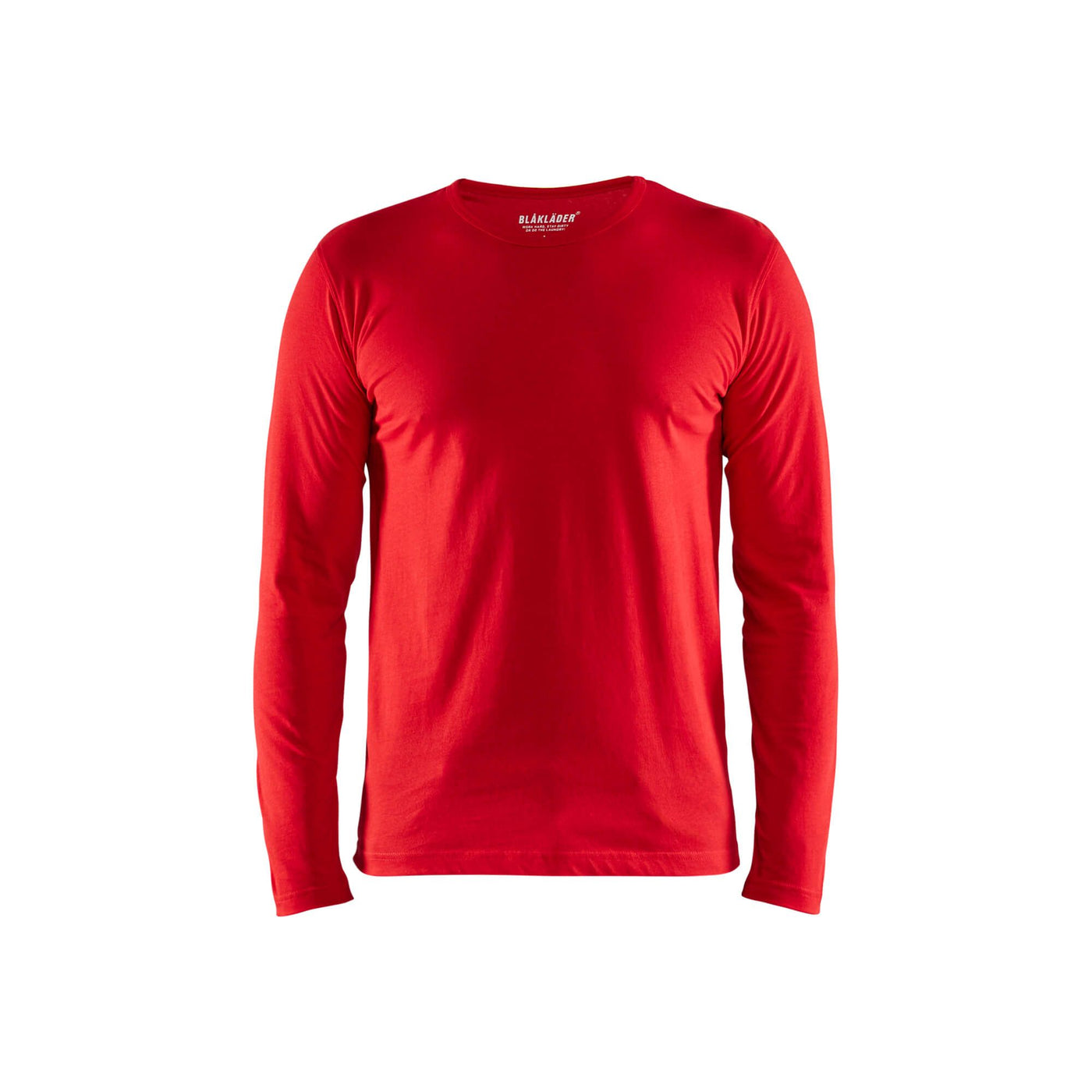 Blaklader 35001042 Long Sleeve T-Shirt Red Main #colour_red