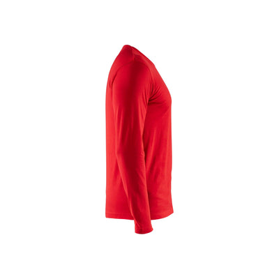 Blaklader 35001042 Long Sleeve T-Shirt Red Right #colour_red