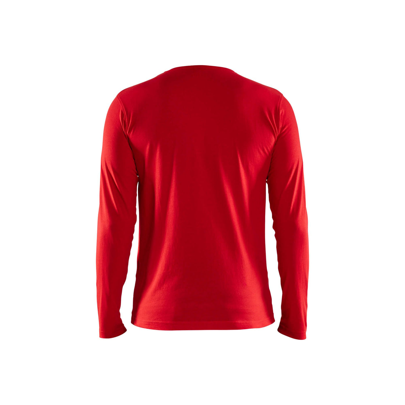 Blaklader 35001042 Long Sleeve T-Shirt Red Rear #colour_red