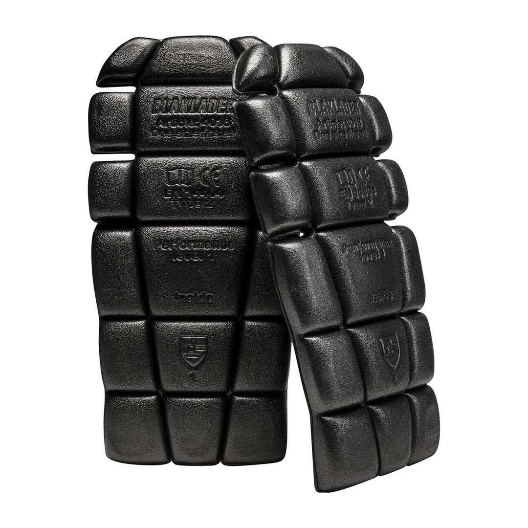 Blaklader 40181200 Long Work Knee-Pads Black Main #colour_black