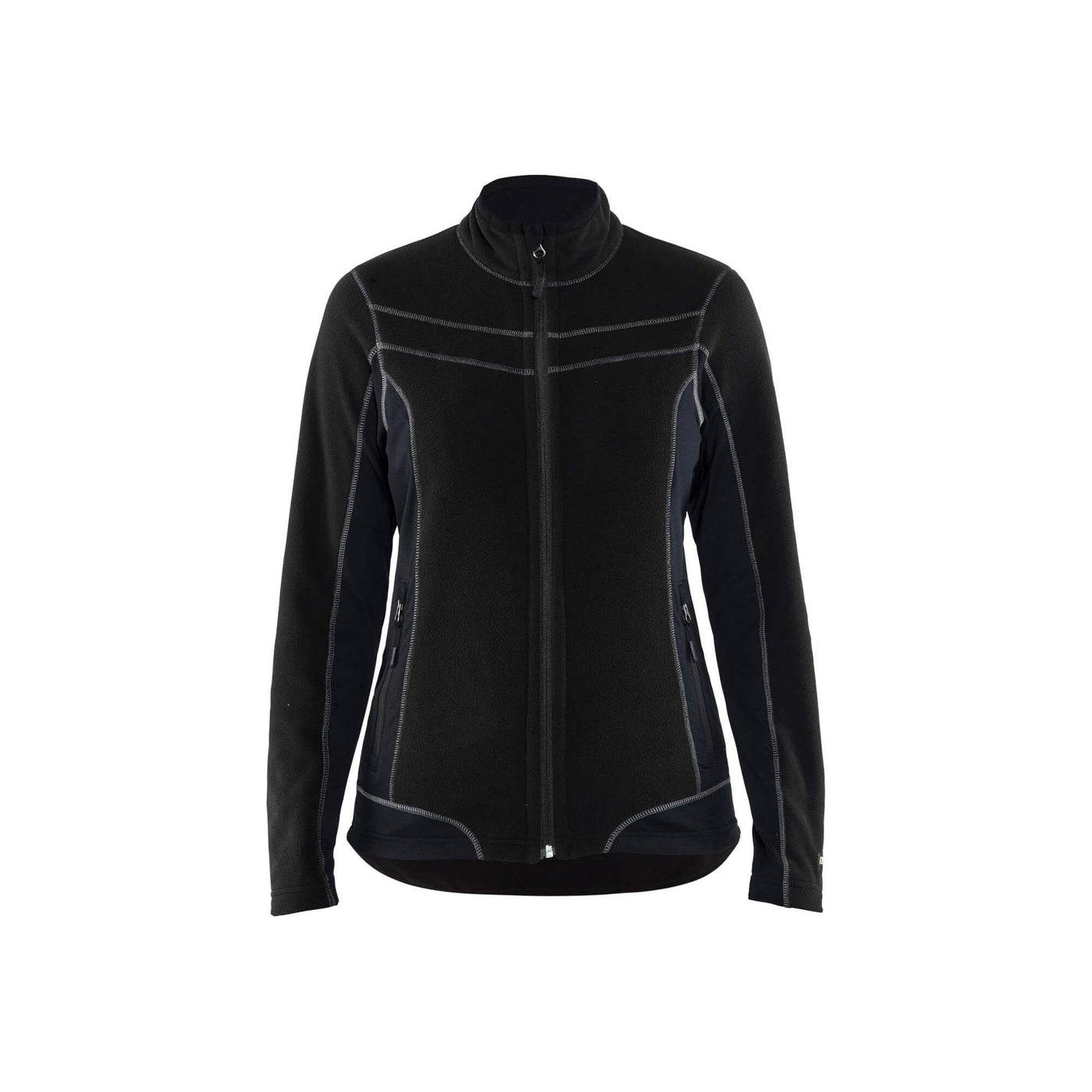 Blaklader 49241010 Micro Fleece Jacket Black Main #colour_black