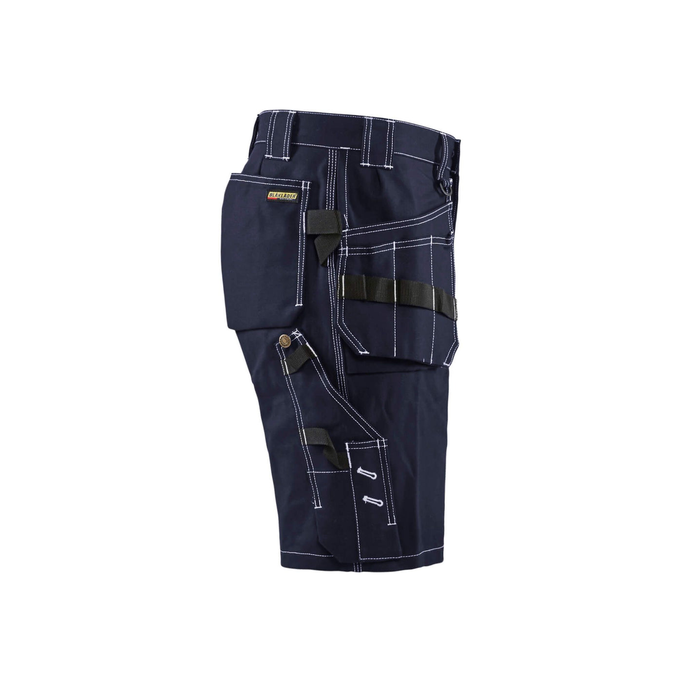 Blaklader 15341370 Multi-Pocket Work Shorts Navy Blue Right #colour_navy-blue