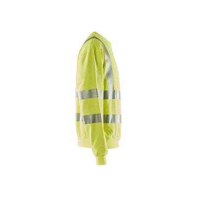Blaklader 30871762 Multinorm Sweatshirt Hi-Vis Yellow Right #colour_yellow