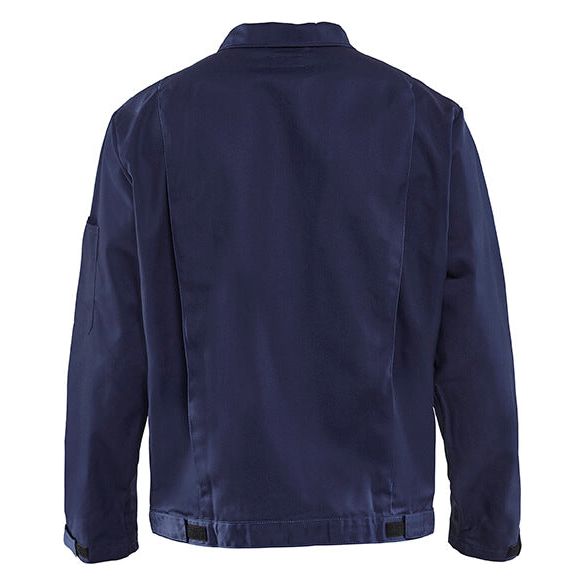 Blaklader 47201210 Navy-Blue Work Jacket Navy Blue Rear #colour_navy-blue