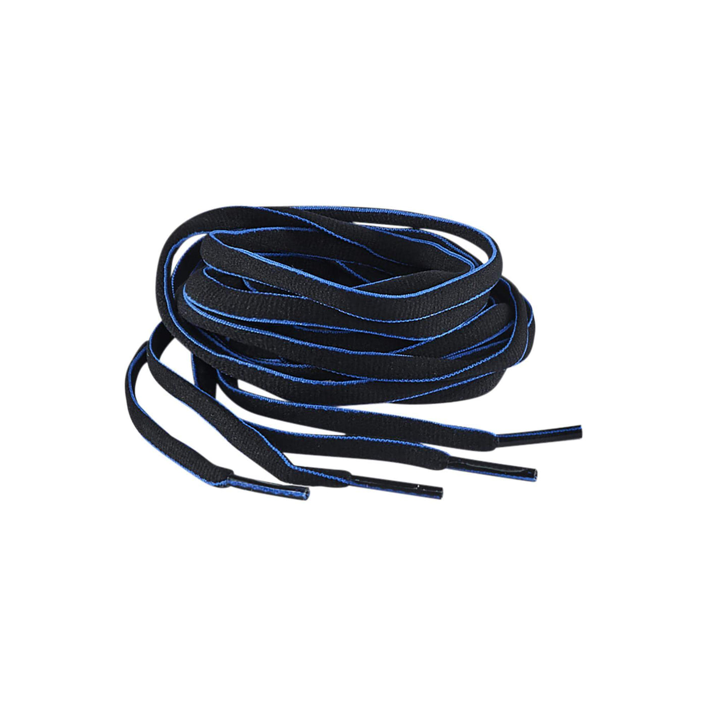 Blaklader 24680000 Original Shoe and Boot Laces Black/Cornflower Blue Main #colour_black-cornflower-blue