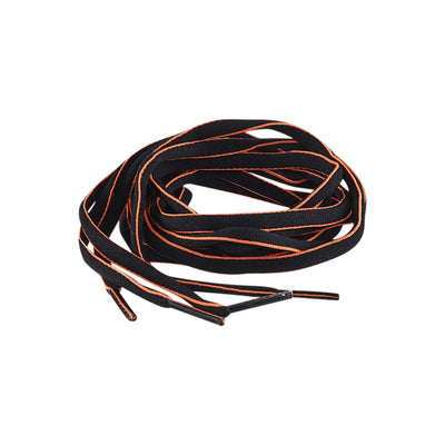 Blaklader 24680000 Original Shoe and Boot Laces Black/Orange Main #colour_black-orange