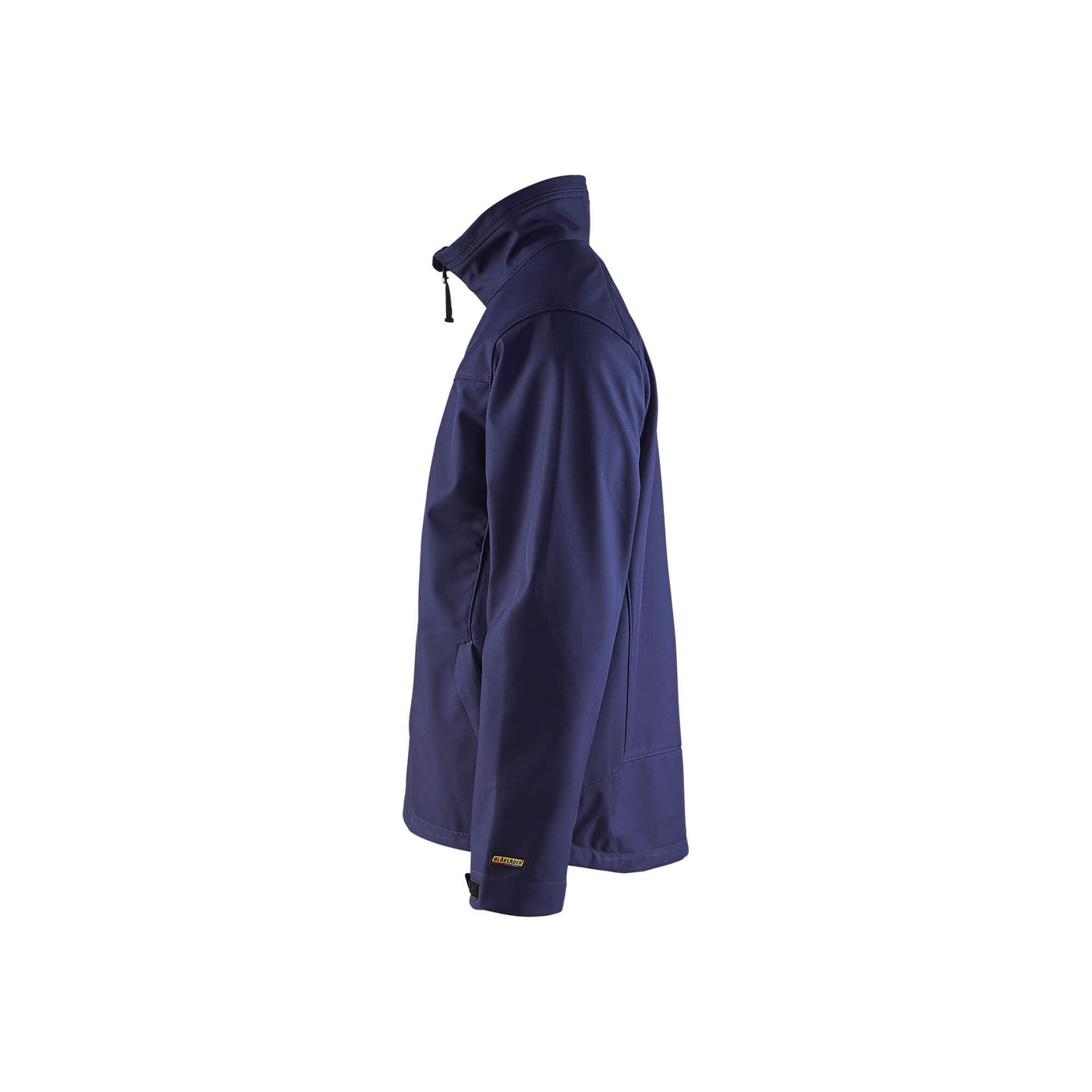 Blaklader 49512517 Original Softshell Jacket Navy Blue Left #colour_navy-blue