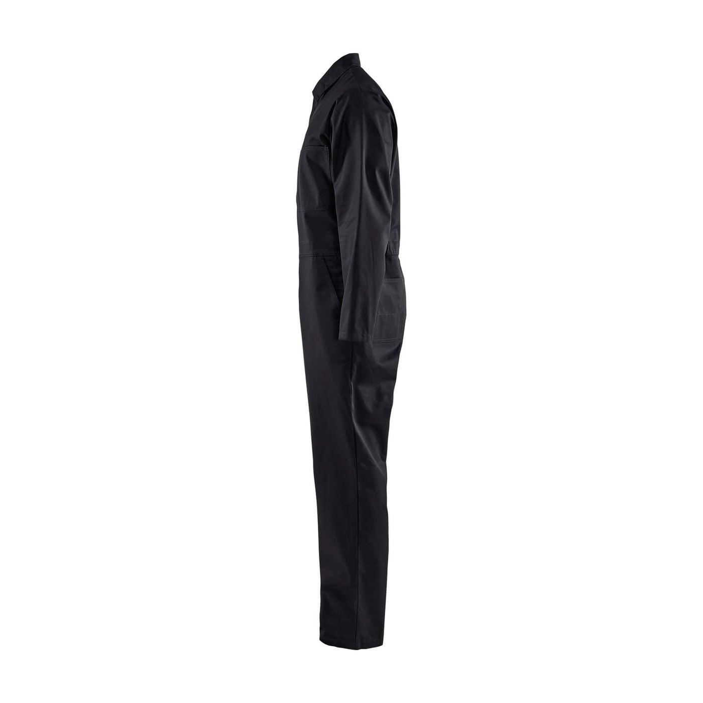 Blaklader 62701800 Overall Knee-Pad Pockets Black Left #colour_black