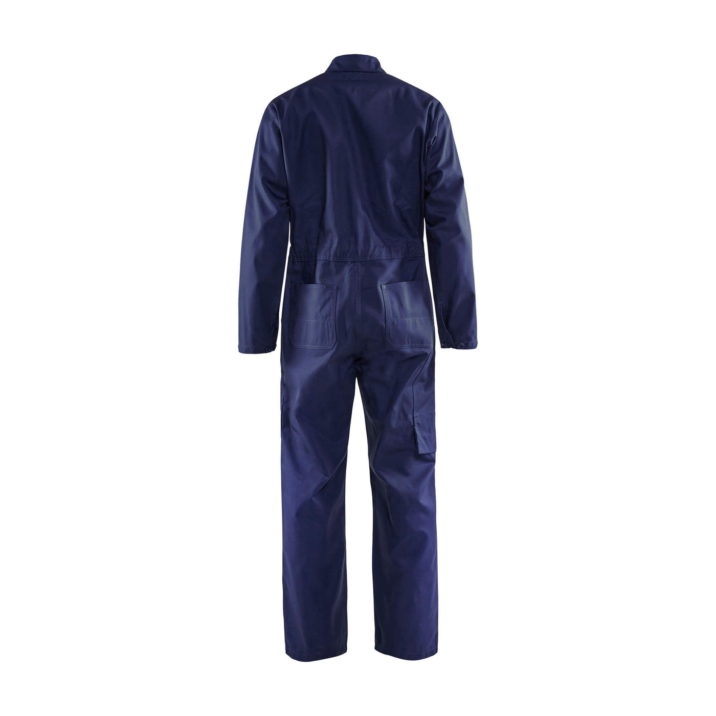 Blaklader 62701800 Overall Knee-Pad Pockets Navy Blue Rear #colour_navy-blue