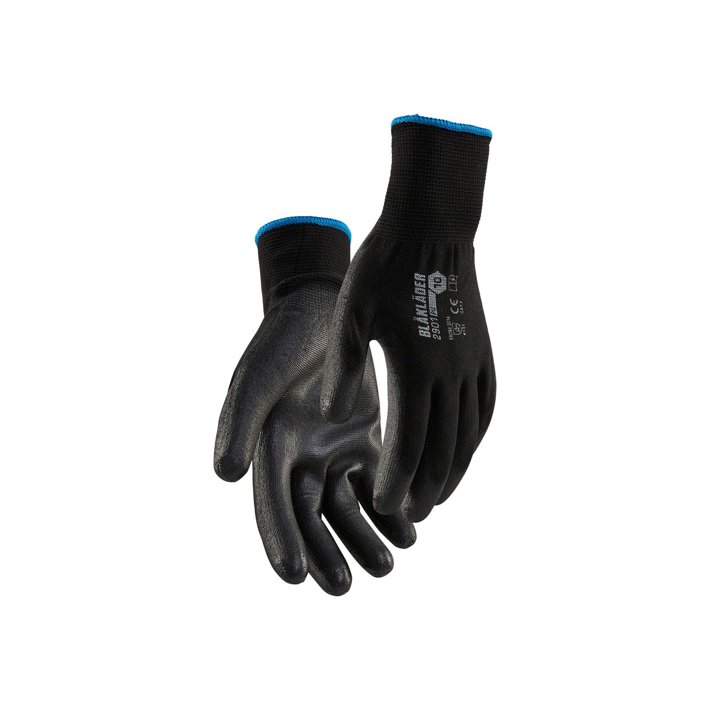 Blaklader 29011453 PU Work Gloves 12-Pack Black Main #colour_black