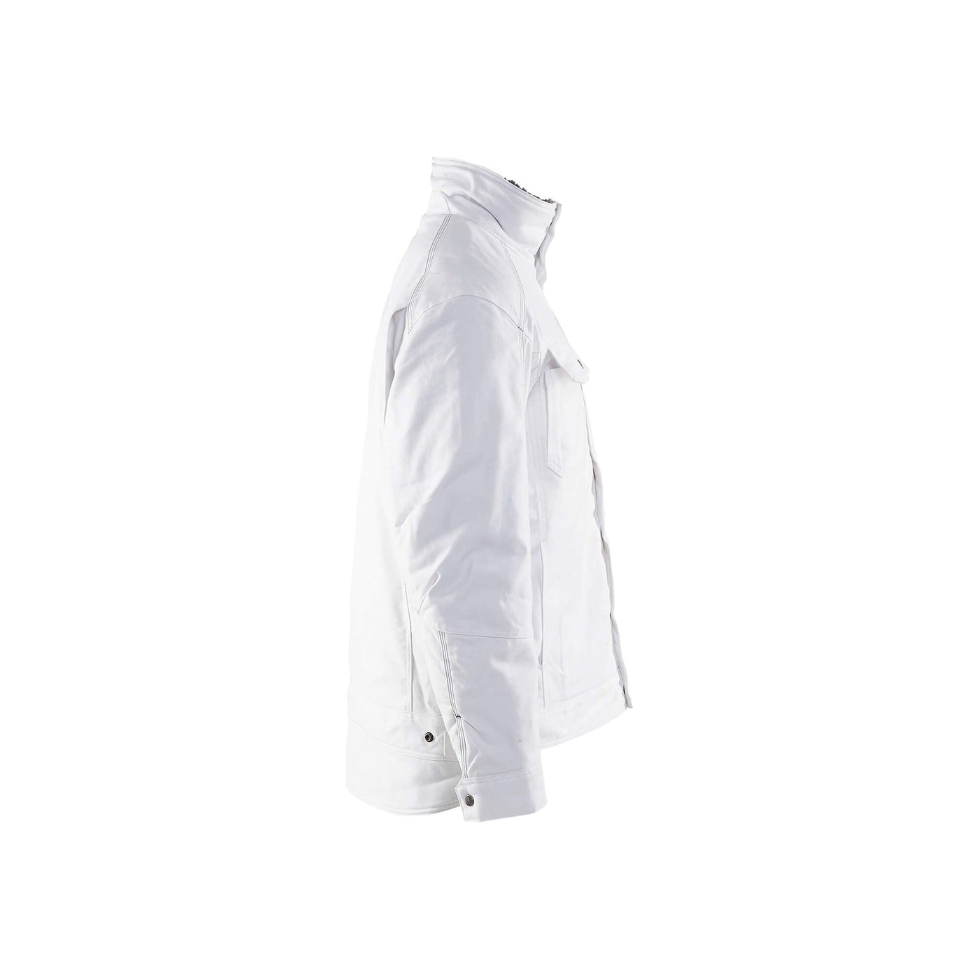 Blaklader 48151210 Painters Jacket White White Right #colour_white