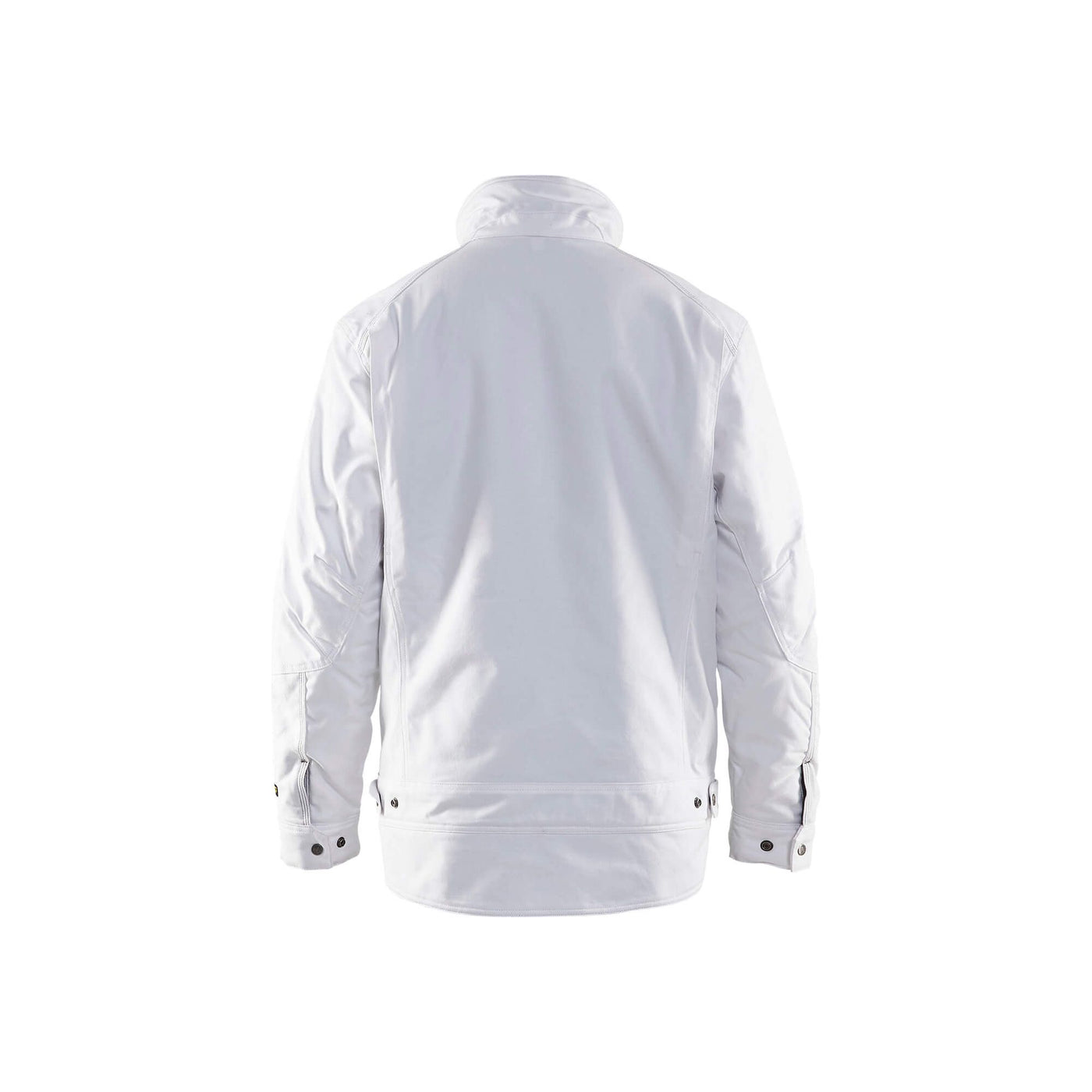Blaklader 48151210 Painters Jacket White White Rear #colour_white