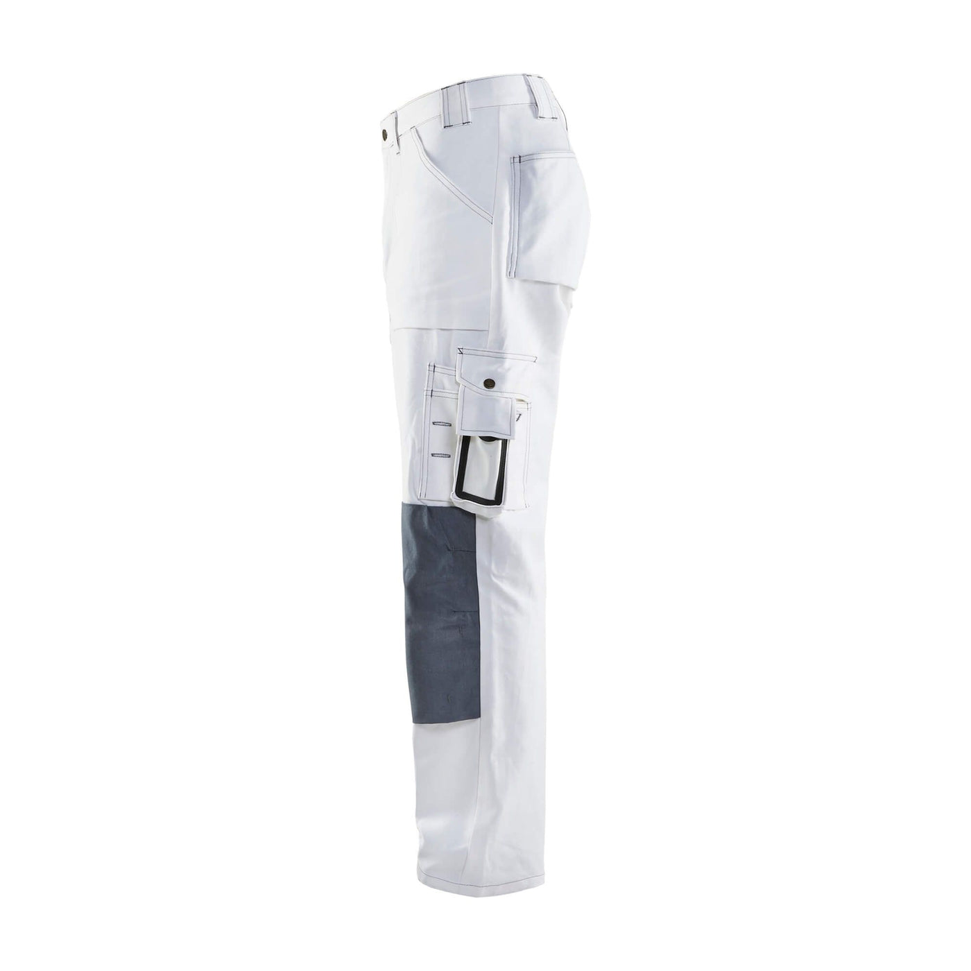 Blaklader 10911210 Painters Trousers White White Left #colour_white