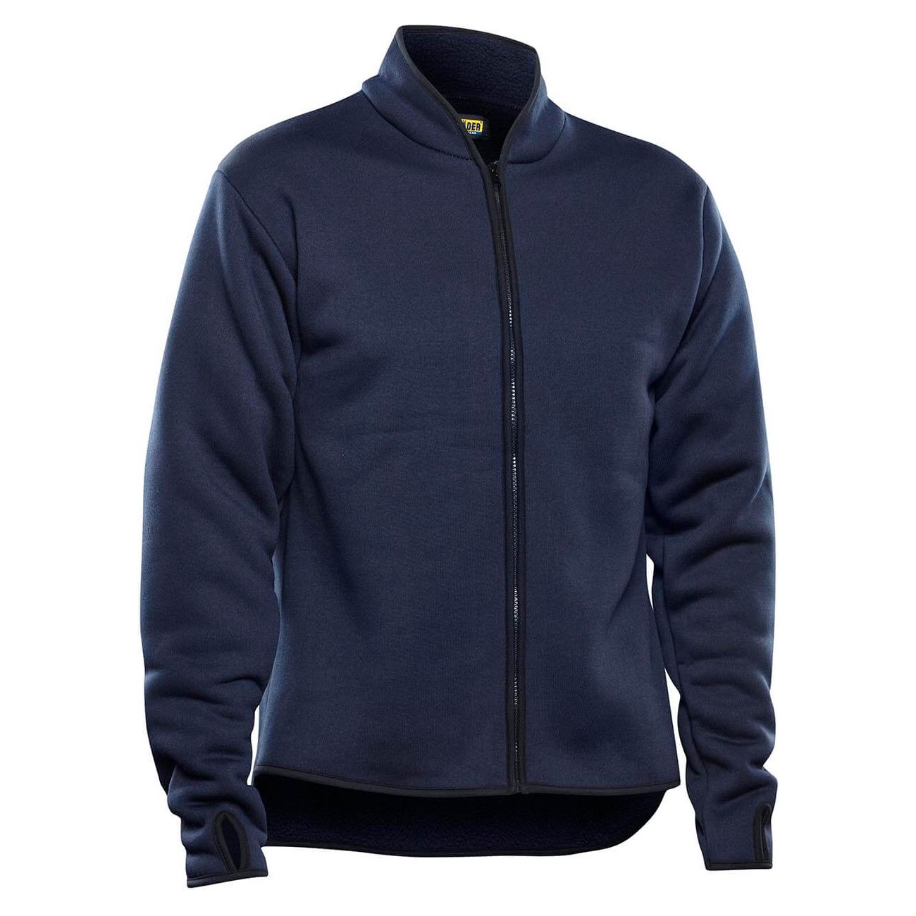 Blaklader 47702954 Pile Fleece Jacket Navy Blue Main #colour_navy-blue