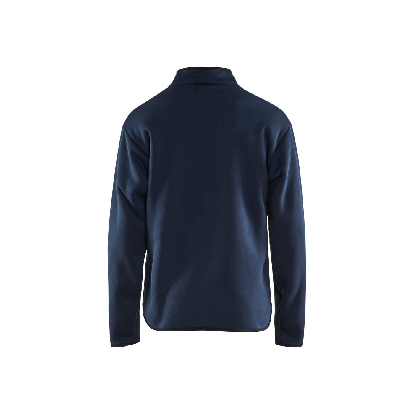 Blaklader 47702954 Pile Fleece Jacket Navy Blue Rear #colour_navy-blue