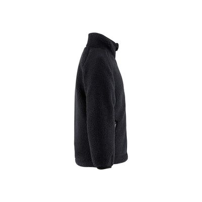 Blaklader 48792505 Pile Fleece Jacket Black Right #colour_black