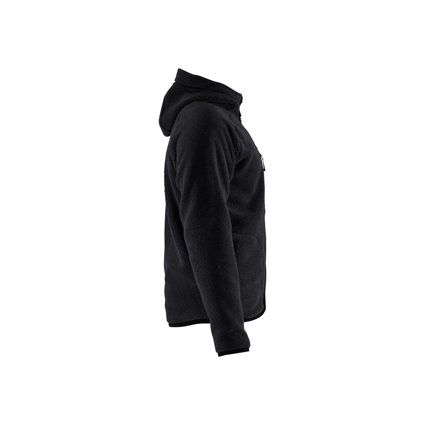 Blaklader 47252955 Pile Jacket Black Right #colour_black