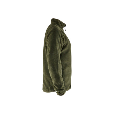 Blaklader 47292955 Pile Jacket Autumn Green Right #colour_autumn-green