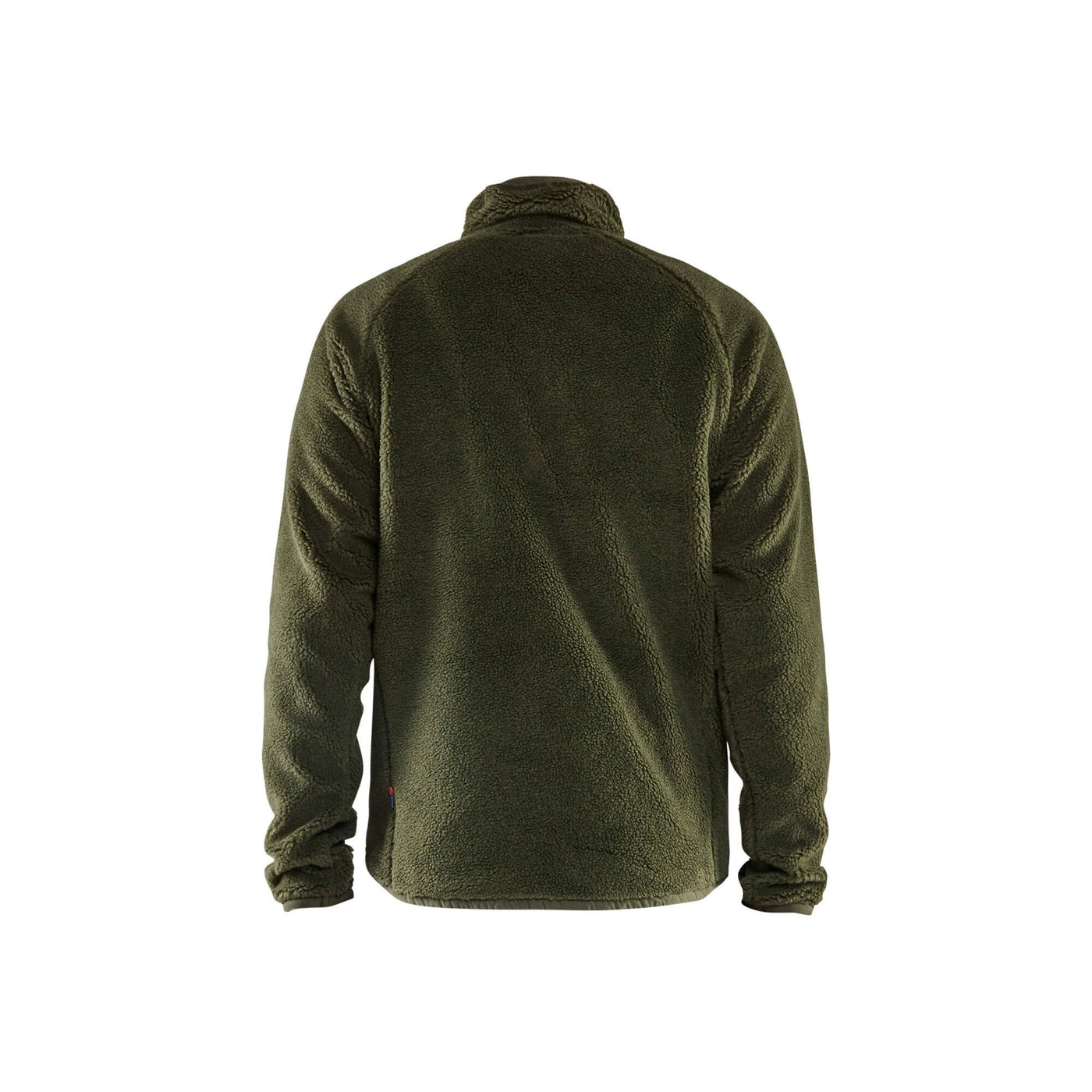 Blaklader 47292955 Pile Jacket Autumn Green Rear #colour_autumn-green