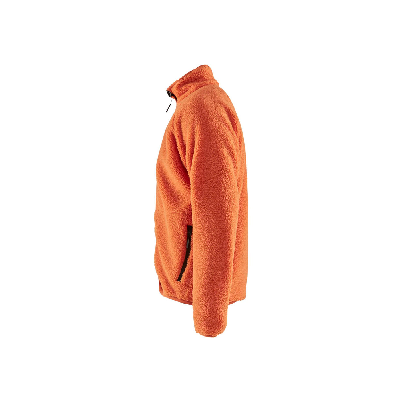 Blaklader 47292955 Pile Work Jacket Orange Left #colour_orange