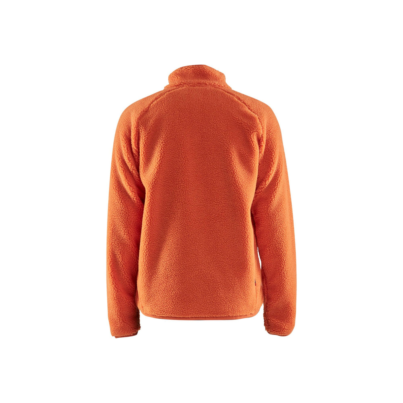 Blaklader 47292955 Pile Work Jacket Orange Rear #colour_orange