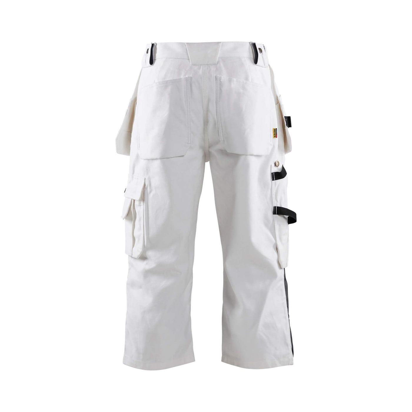 Blaklader 15401210 Pirate Shorts White White Rear #colour_white