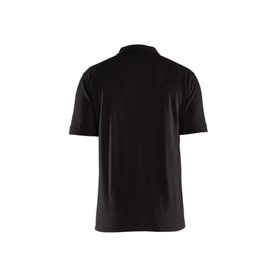 Blaklader 34351035 Polo Shirt Black Rear #colour_black