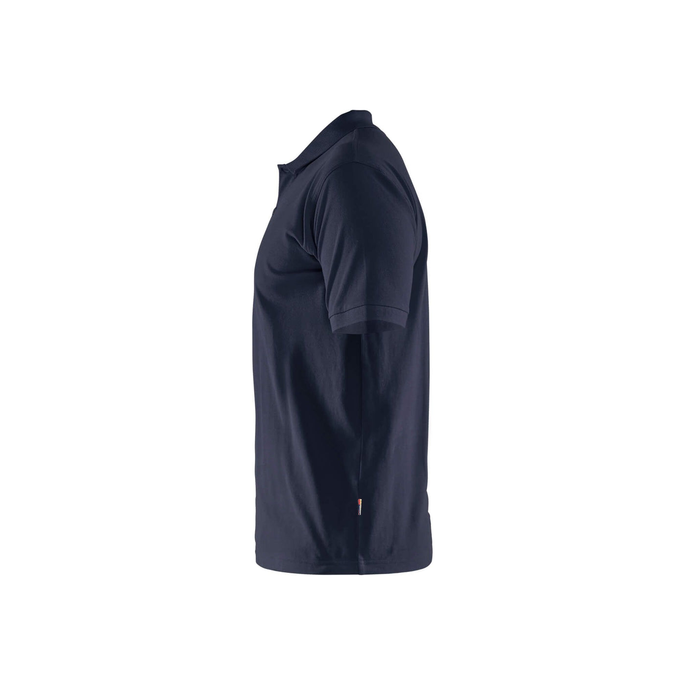 Blaklader 34351035 Polo Shirt Dark Navy Blue Left #colour_dark-navy-blue