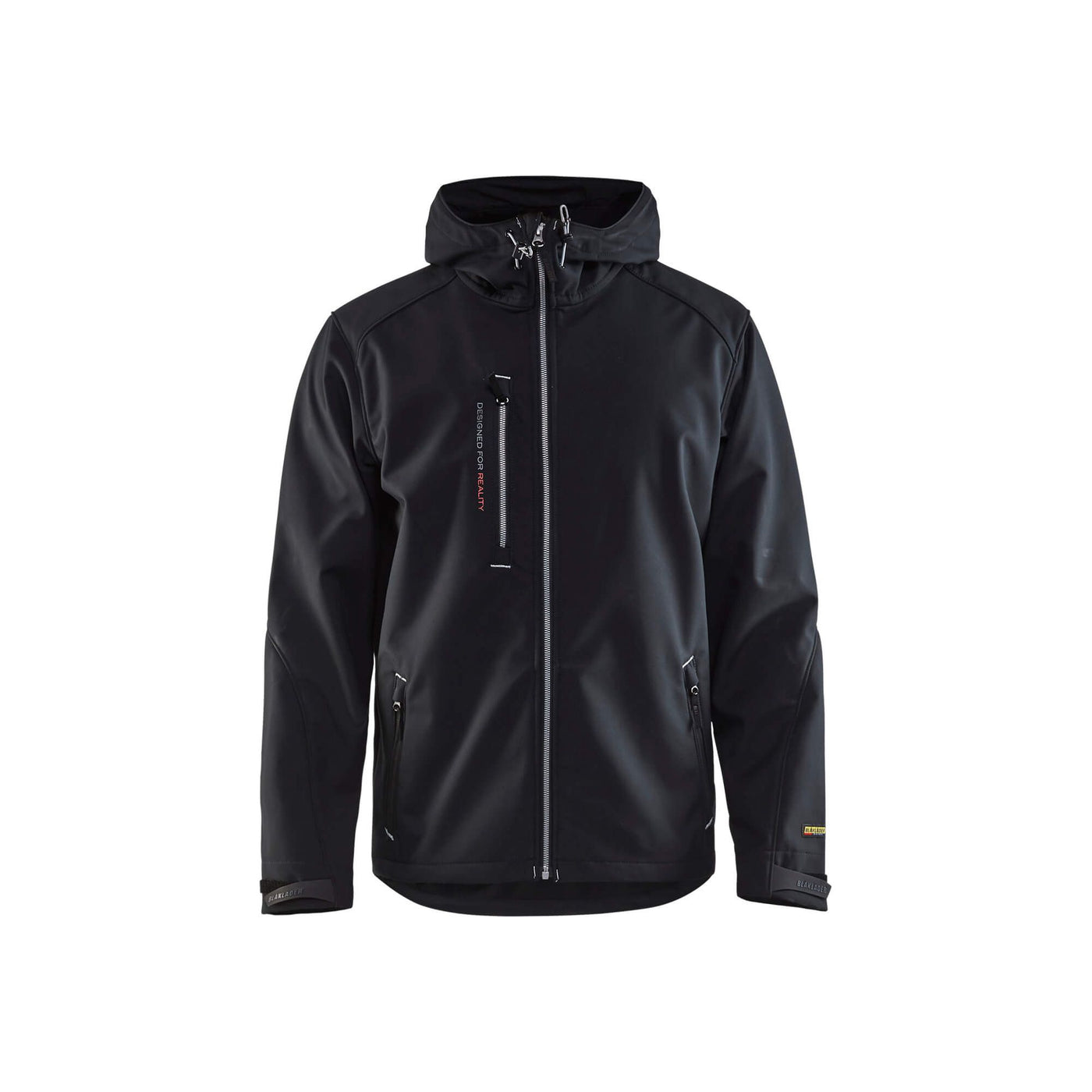 Blaklader 49492517 Pro Softshell Jacket Black/Silver Main #colour_black-silver