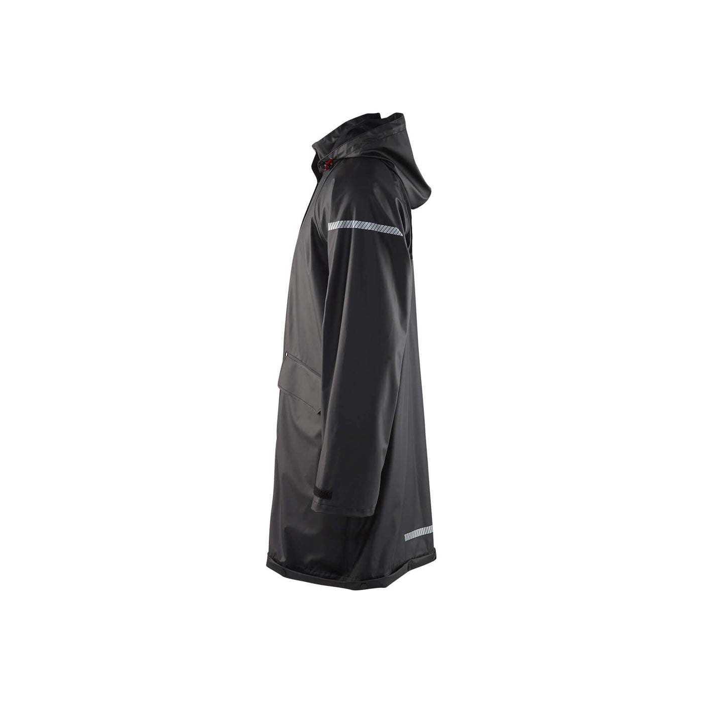 Blaklader 43012000 Rain Jacket Waterproof Black Left #colour_black