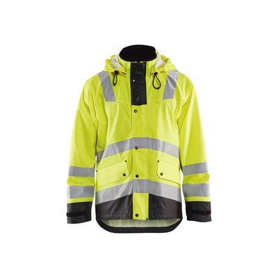 Blaklader 43022003 Rain Jacket Waterproof Yellow/Black Main #colour_yellow-black