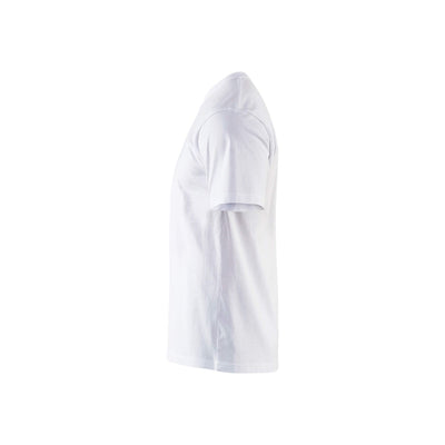 Blaklader 35351063 Reinforced Seam T-Shirt White Left #colour_white