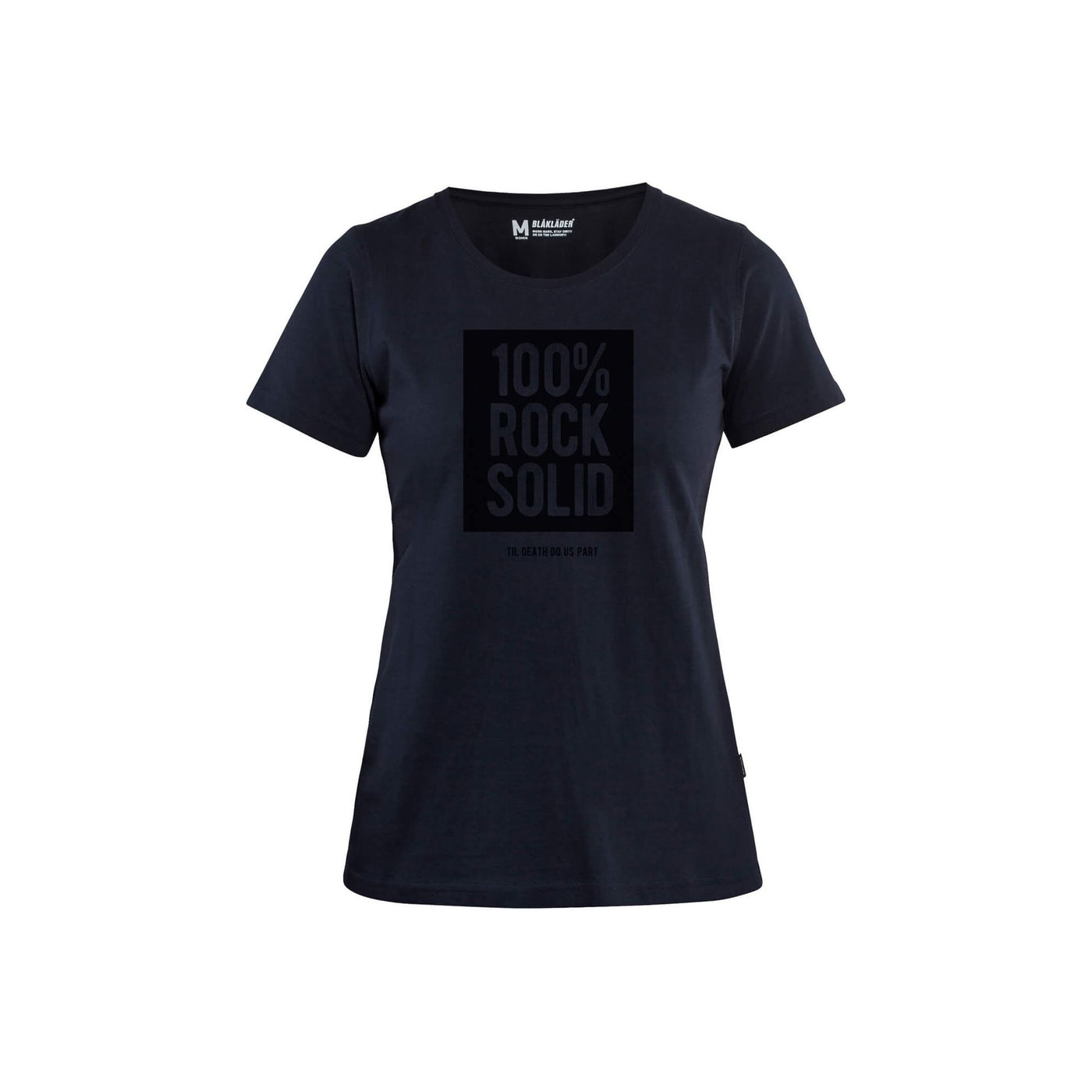 Blaklader 94031042 Rock Solid T-Shirt Dark Navy Blue Main #colour_dark-navy-blue