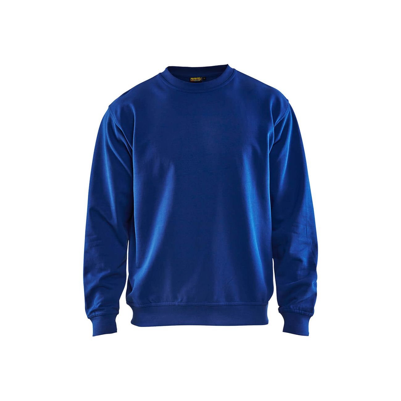 Blaklader 33401158 Round-Neck Cotton Sweatshirt Cornflower Blue Main #colour_cornflower-blue