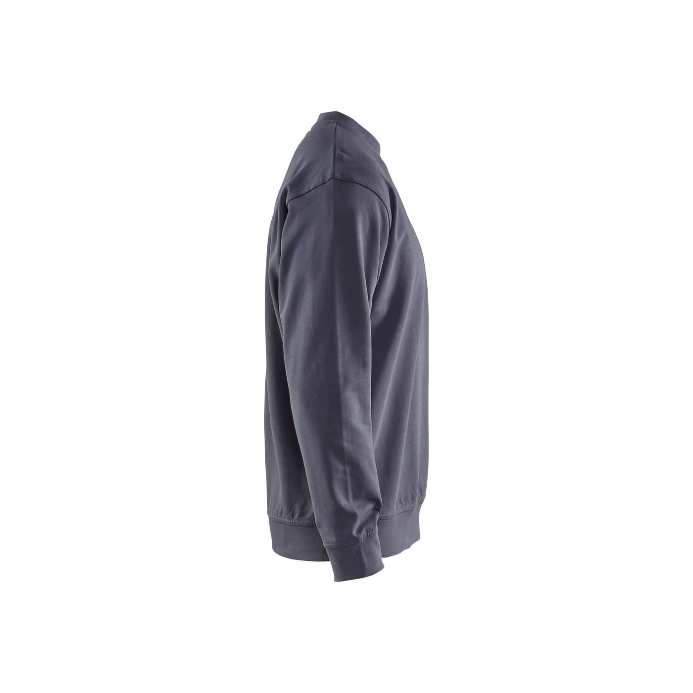 Blaklader 33401158 Round-Neck Cotton Sweatshirt Grey Right #colour_grey