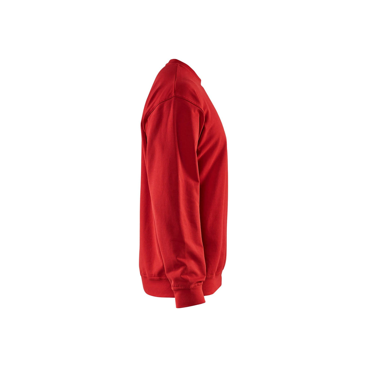 Blaklader 33401158 Round-Neck Cotton Sweatshirt Red Right #colour_red