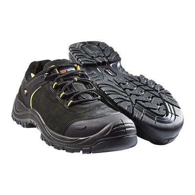Blaklader 23171090 S3 Safety Shoe Black/Dark Grey Rear #colour_black-dark-grey